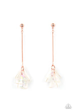 Load image into Gallery viewer, Keep Them In Suspense - Copper Earring
