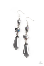 Load image into Gallery viewer, Sophisticated Smolder - Silver Earring
