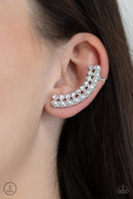 Load image into Gallery viewer, Doubled Down On Dazzle - White Earring
