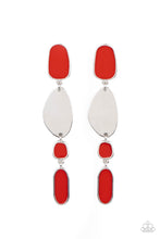 Load image into Gallery viewer, Deco By Design - Red Earring
