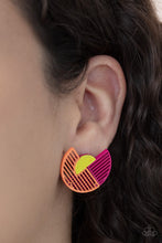 Load image into Gallery viewer, It&#39;s Just an Expression - Pink Earring
