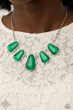 Load image into Gallery viewer, Newport Princess - Green Necklace
