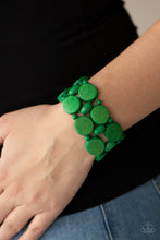 Load image into Gallery viewer, Beach Bravado - Green Bracelet
