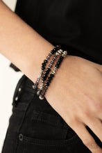 Load image into Gallery viewer, Stellar Strut - Black Bracelet
