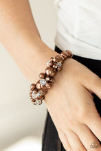 Load image into Gallery viewer, Upcycled Upscale - Brown Bracelet
