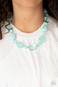 Staycation Stunner - Blue Necklace