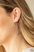 Load image into Gallery viewer, Material Girl Magic - Silver Hoop Earring
