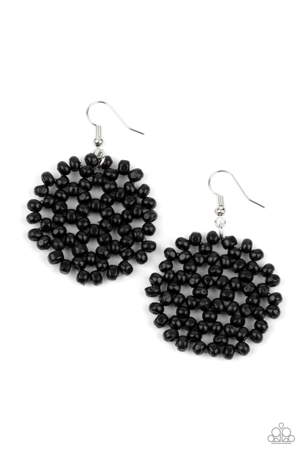 Summer Escapade - Black Earrings