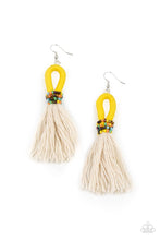 Load image into Gallery viewer, The Dustup - Yellow Earring
