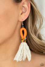 Load image into Gallery viewer, The Dustup - Orange Earring
