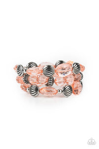 Crystal Charisma - Orange Bracelet