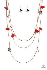 Alluring Luxe - Red Necklace