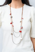 Load image into Gallery viewer, Alluring Luxe - Red Necklace
