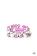 Load image into Gallery viewer, Ethereal Etiquette - Purple Bracelet
