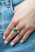 Load image into Gallery viewer, Elevated Engagement - Green Ring
