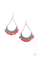 Load image into Gallery viewer, Orchard Odyssey - Red Earring
