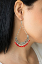 Load image into Gallery viewer, Orchard Odyssey - Red Earring
