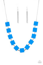 Load image into Gallery viewer, Hello, Material Girl - Blue Necklace
