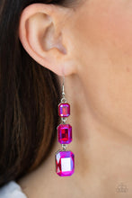 Load image into Gallery viewer, Cosmic Red Carpet - Pink Earring
