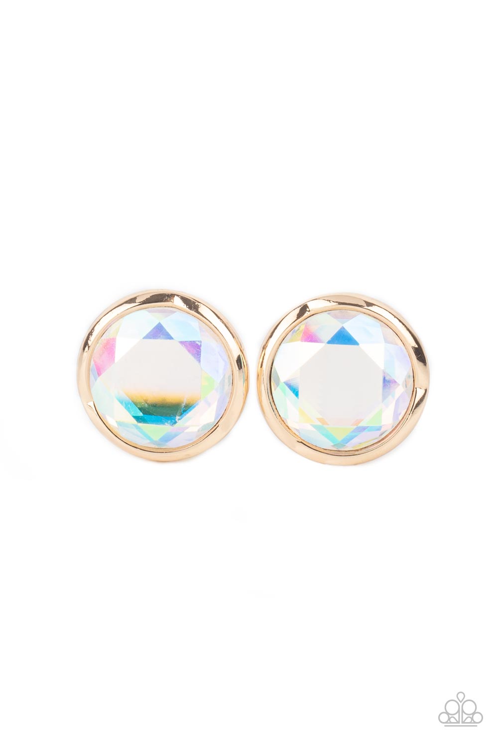 Double-Take Twinkle - Gold Earring