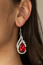 Load image into Gallery viewer, Dancefloor Diva - Red Earring
