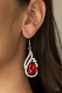 Dancefloor Diva - Red Earring