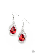 Load image into Gallery viewer, Dancefloor Diva - Red Earring
