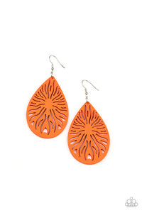 Sunny Incantations - Orange Earring