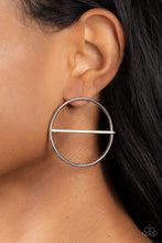 Load image into Gallery viewer, Dynamic Diameter - Silver Earring
