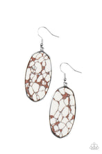 Load image into Gallery viewer, Stone Sculptures - Brown Earring
