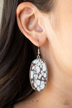 Load image into Gallery viewer, Stone Sculptures - Brown Earring
