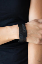 Load image into Gallery viewer, Whimsically Winging It - Black Bracelet
