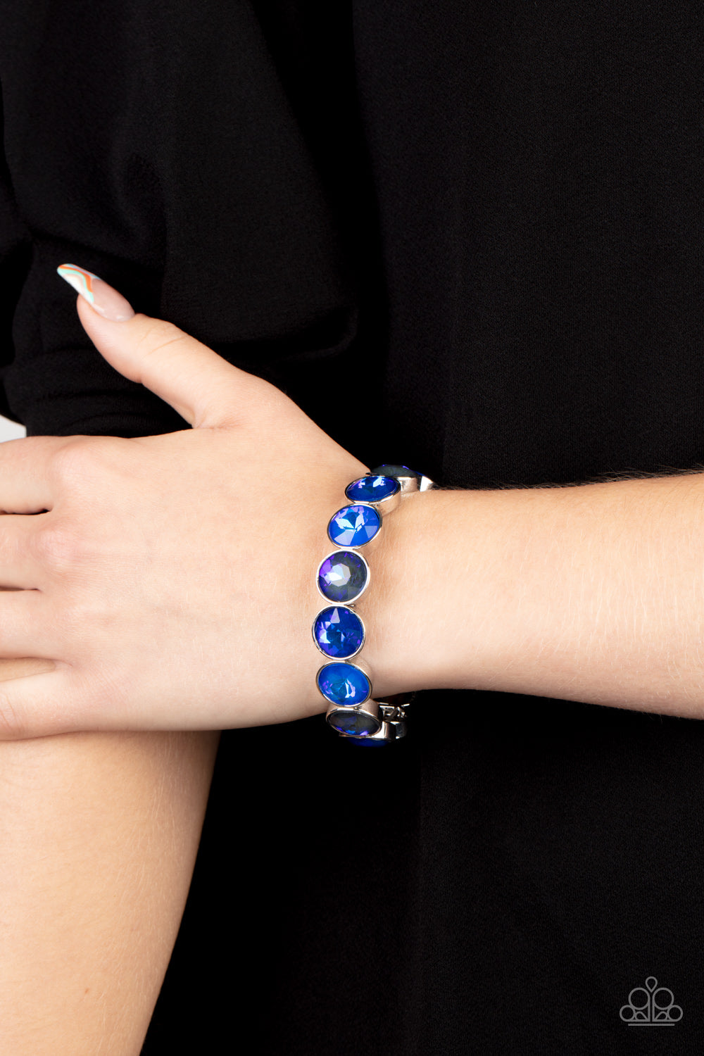 Radiant on Repeat - Blue Bracelet