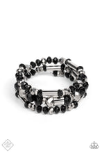 Load image into Gallery viewer, Dynamic Dazzle - Black Bracelet
