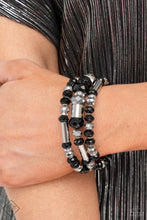 Load image into Gallery viewer, Dynamic Dazzle - Black Bracelet
