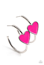 Load image into Gallery viewer, Kiss Up - Pink Earring
