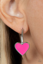 Load image into Gallery viewer, Kiss Up - Pink Earring
