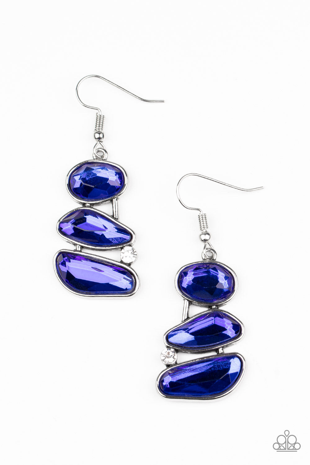 Gem Galaxy - Blue Earring