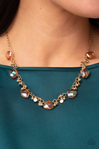 Sassy Super Nova - Gold Necklace