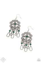 Load image into Gallery viewer, Majestic Makeover - Green Earring
