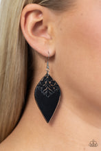 Load image into Gallery viewer, Naturally Nostalgic - Black Earring
