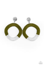 Load image into Gallery viewer, Thats a WRAPAROUND - Green Earring
