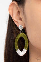 Load image into Gallery viewer, Thats a WRAPAROUND - Green Earring
