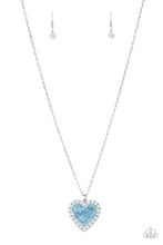 Load image into Gallery viewer, Heart Full of Luster - Blue Necklace
