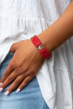 Load image into Gallery viewer, Lusting for Wanderlust - Red Bracelet
