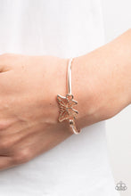 Load image into Gallery viewer, Did I FLUTTER? - Rose Gold Bracelet
