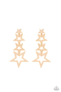 Superstar Crescendo - Gold Earring