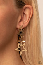 Load image into Gallery viewer, Superstar Crescendo - Gold Earring
