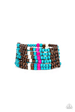 Load image into Gallery viewer, Dive into Maldives - Blue Bracelet
