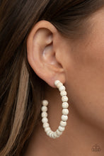 Load image into Gallery viewer, Rural Retrograde - White Earring
